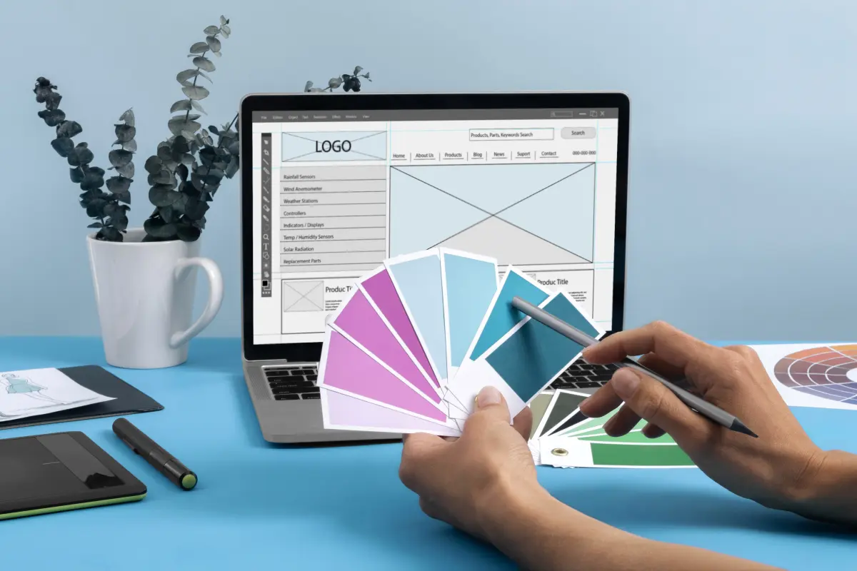 Imagen principal de artículo. ¿Cómo influye el color en el diseño web y la marca?